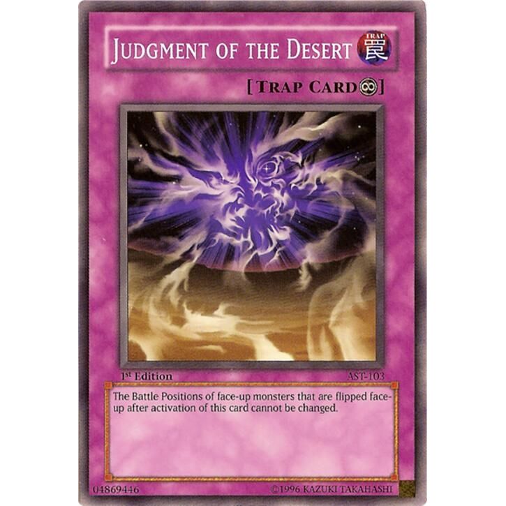 Image for Judgment of the Desert (AST-103) (AST) - YuGiOh