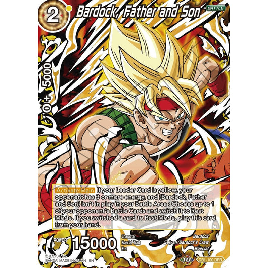 Image for Bardock, Father and Son (Reprint) (DB1-100) (EB-01) - Dragon Ball Super: Masters