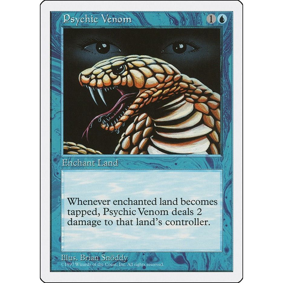 Image for Psychic Venom (5ED) - Magic: The Gathering