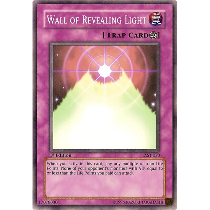 Image for Wall of Revealing Light (AST-050) (AST) - YuGiOh