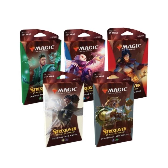 Image for Strixhaven: School of Mages - Theme Booster [Set of 5] - Magic: The Gathering
