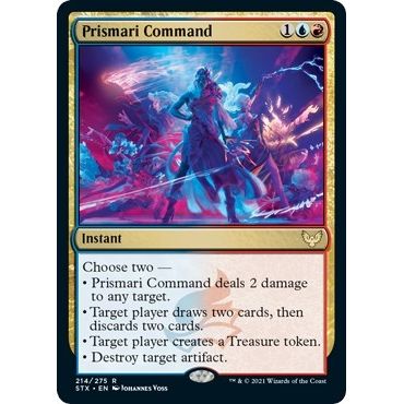 Image for Prismari Command (214) (STX) - Magic: The Gathering