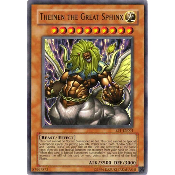 Image for Theinen the Great Sphinx (EP1-EN001) (EP1) - YuGiOh