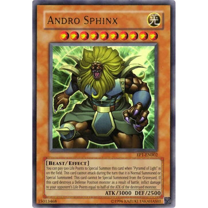 Image for Andro Sphinx (EP1-EN002) (EP1) - YuGiOh