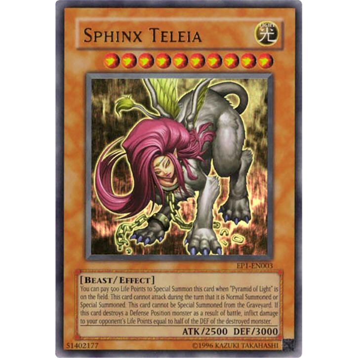 Image for Sphinx Teleia (EP1-EN003) (EP1) - YuGiOh
