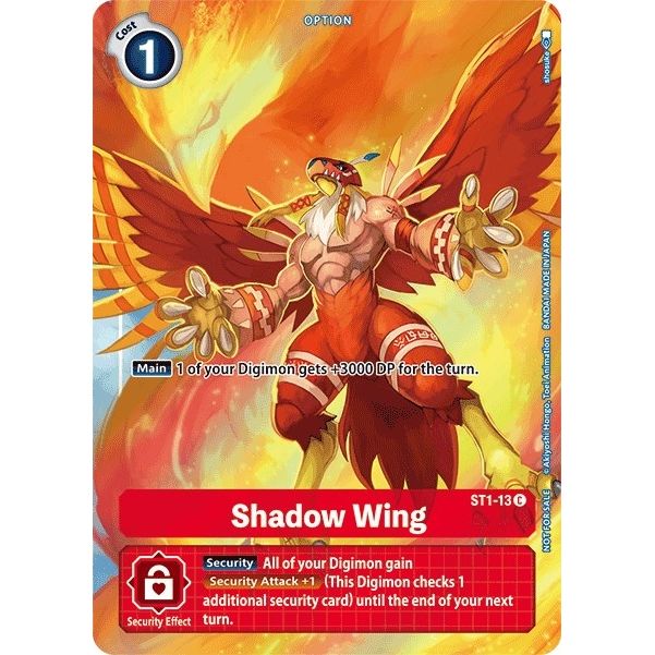 Image for Shadow Wing - ST1-13 (Tamer's Evolution Box) (ST1-13 C) (ST-1) - Digimon Card Game