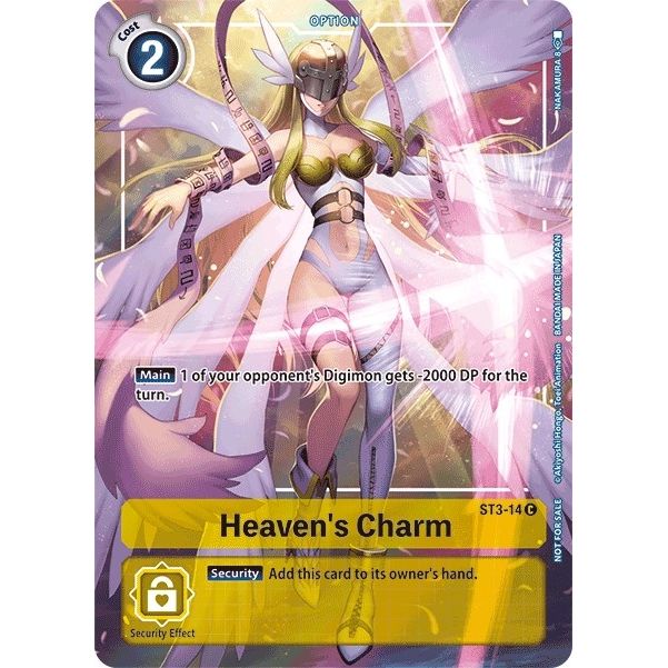 Image for Heaven's Charm - ST3-14 (Tamer's Evolution Box) (ST3-14 C) (ST-3) - Digimon Card Game