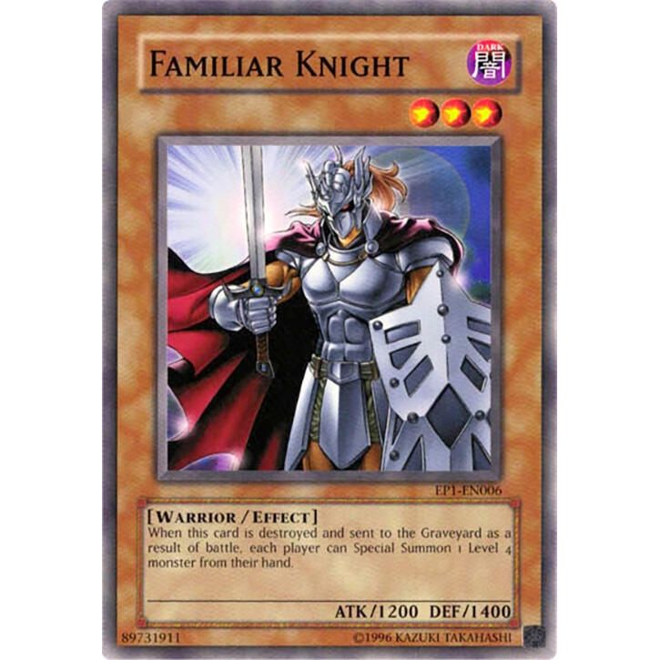 Image for Familiar Knight (EP1-EN006) (EP1) - YuGiOh