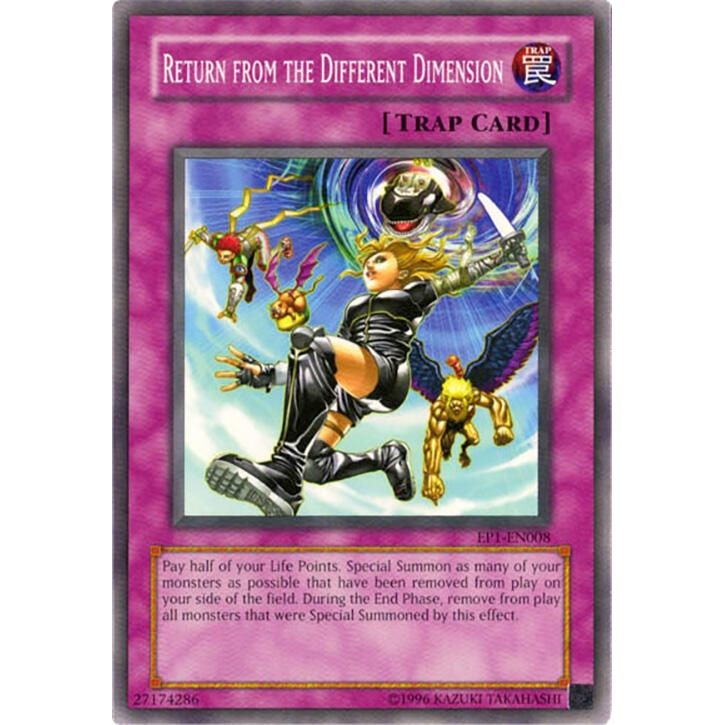 Image for Return from the Different Dimension (EP1-EN008) (EP1) - YuGiOh