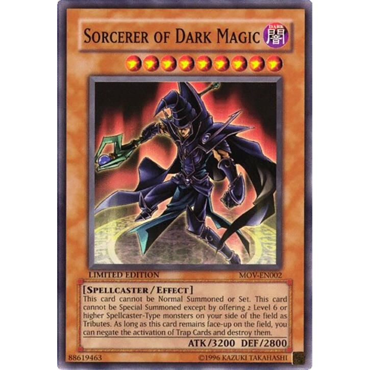 Image for Sorcerer of Dark Magic (MOV-EN002) (MOV) - YuGiOh