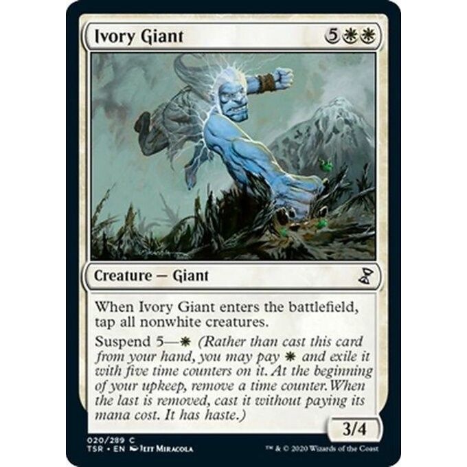 Image for Ivory Giant (20) (TSR) - Magic: The Gathering