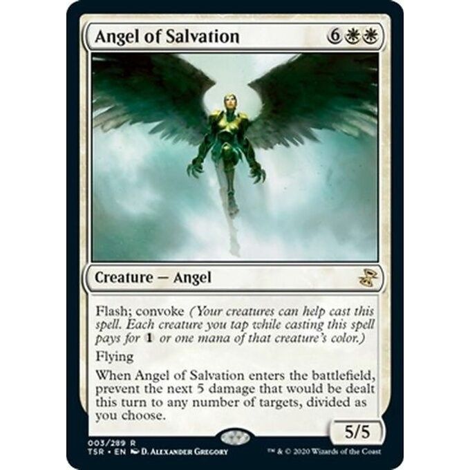 Image for Angel of Salvation (3) (TSR) - Magic: The Gathering