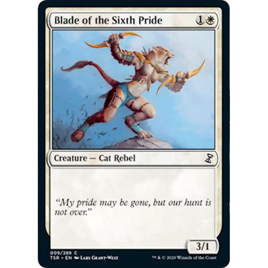 Image for Blade of the Sixth Pride (9) (TSR) - Magic: The Gathering