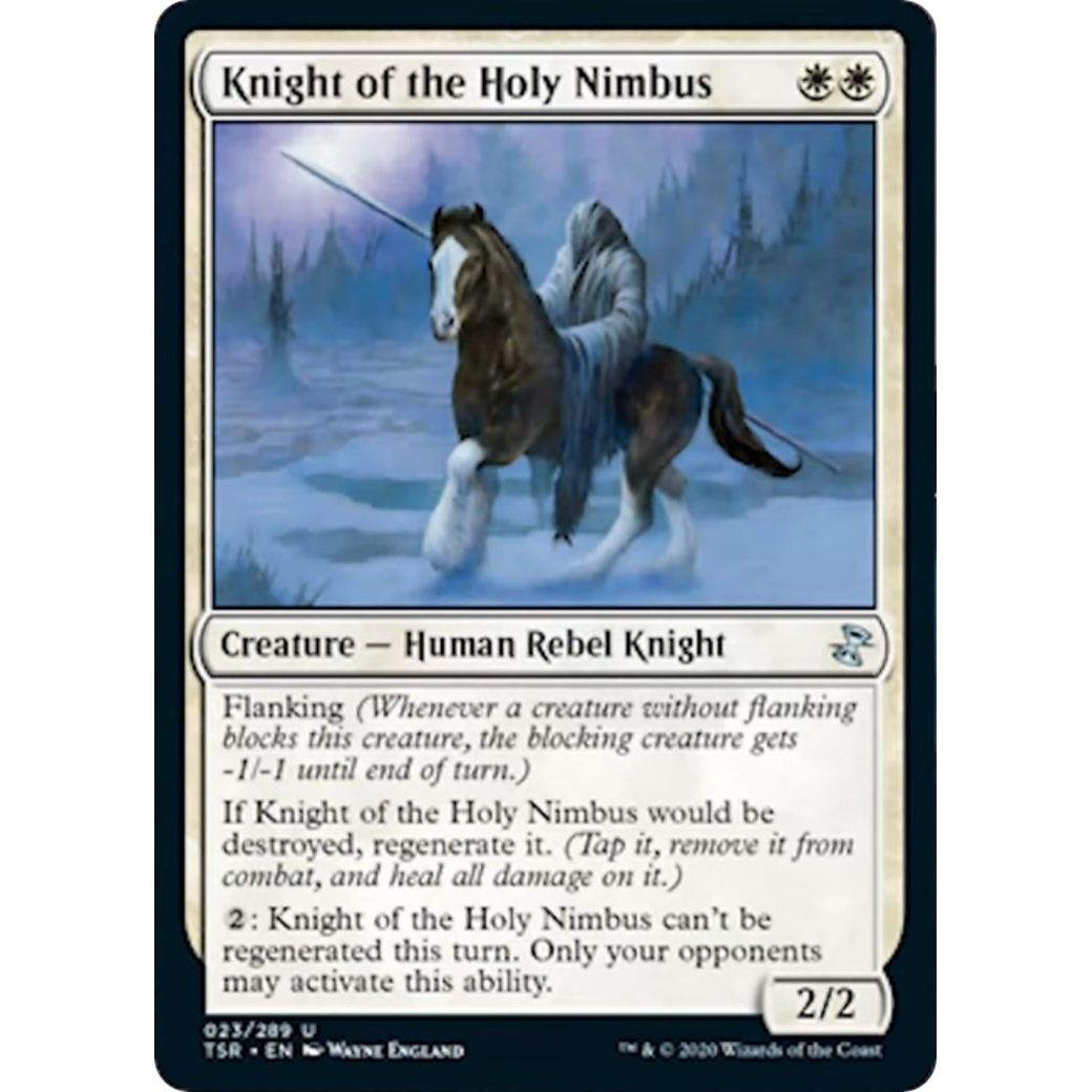 Image for Knight of the Holy Nimbus (23) (TSR) - Magic: The Gathering