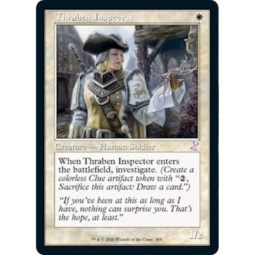 Image for Thraben Inspector (305) (TSR) - Magic: The Gathering