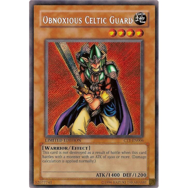Image for Obnoxious Celtic Guard (CT1-EN006) (CT1) - YuGiOh