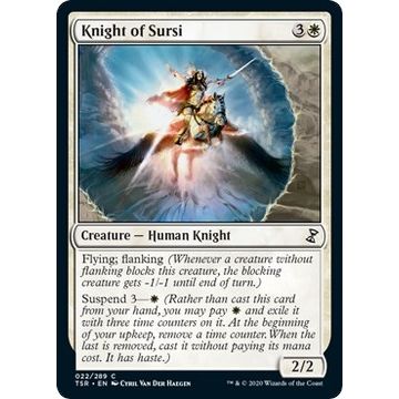 Image for Knight of Sursi (22) (TSR) - Magic: The Gathering