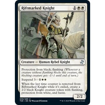 Image for Riftmarked Knight (38) (TSR) - Magic: The Gathering
