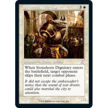 Image for Stonehorn Dignitary (304) (TSR) - Magic: The Gathering