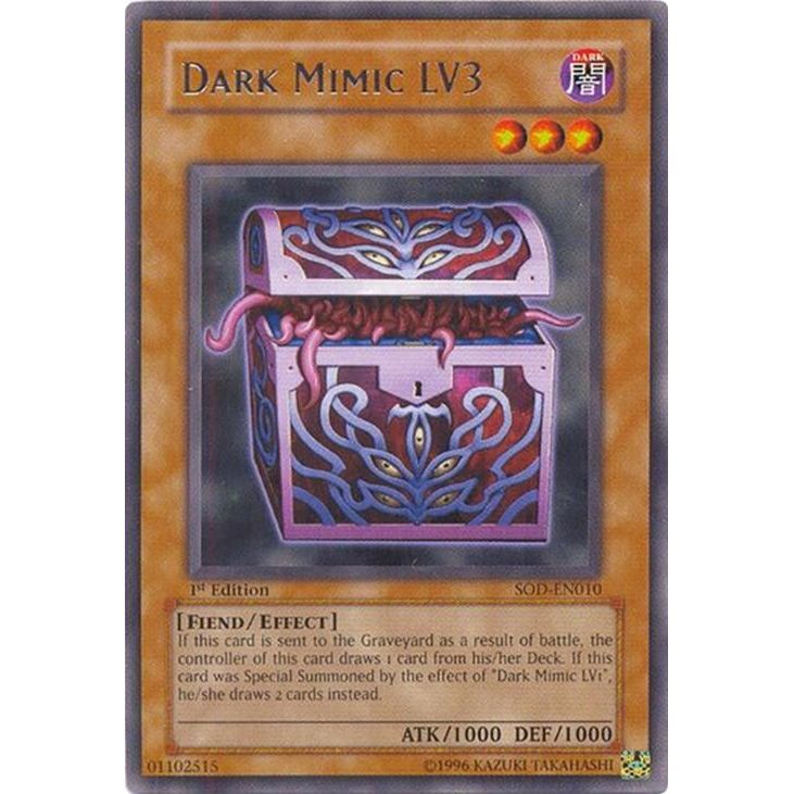 Image for Dark Mimic LV3 (SOD-EN010) (SOD) - YuGiOh