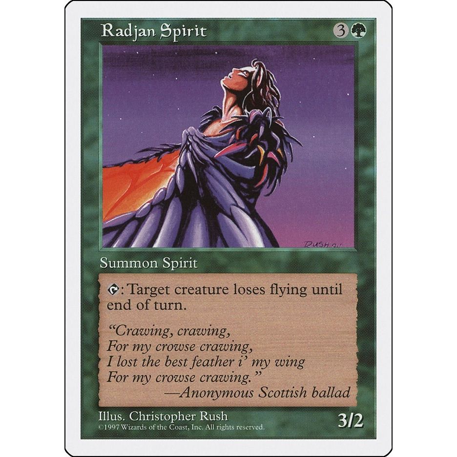 Image for Radjan Spirit (5ED) - Magic: The Gathering