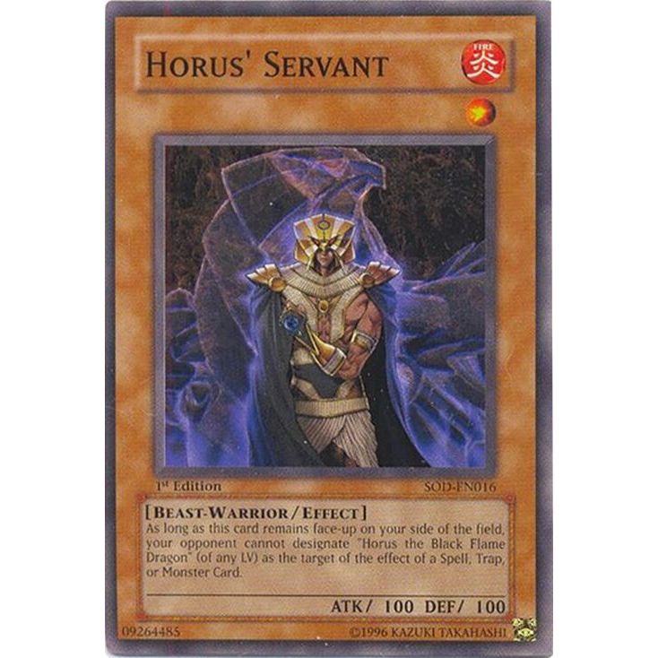 Image for Horus' Servant (SOD-EN016) (SOD) - YuGiOh