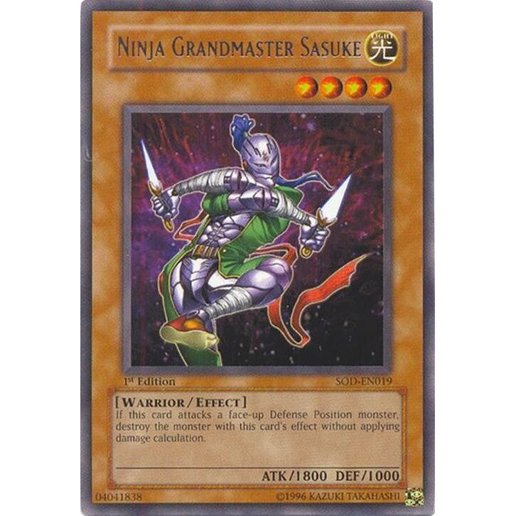 Image for Ninja Grandmaster Sasuke (SOD-EN019) (SOD) - YuGiOh