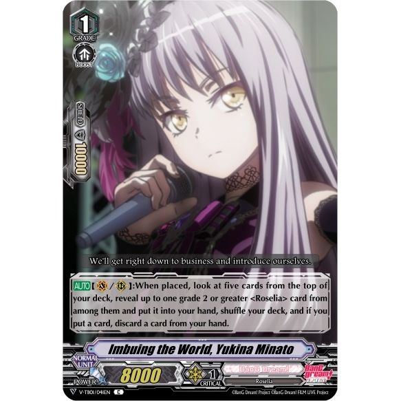 Image for Imbuing the World, Yukina Minato (V-TB01/041EN) (V-TB01) - Cardfight Vanguard