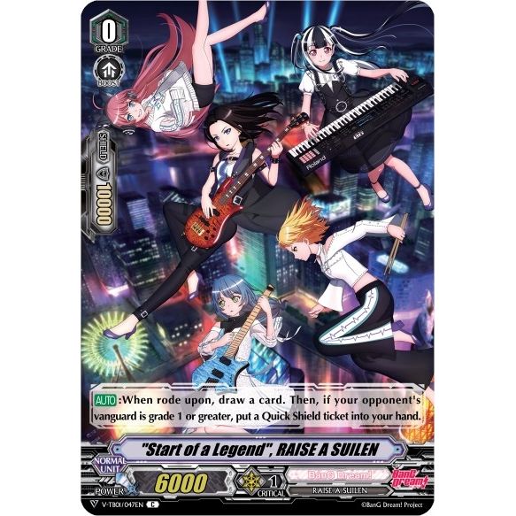Image for "Start of a Legend", RAISE A SUILEN (V-TB01/047EN) (V-TB01) - Cardfight Vanguard