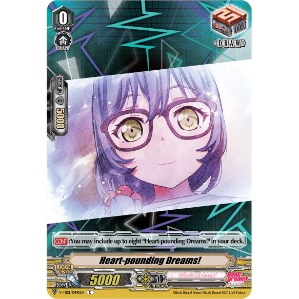 Image for Heart-pounding Dreams! (F) (RAISE A SUILEN) (Parallel Foil) (V-TB01/049fEN) (V-TB01) - Cardfight Vanguard