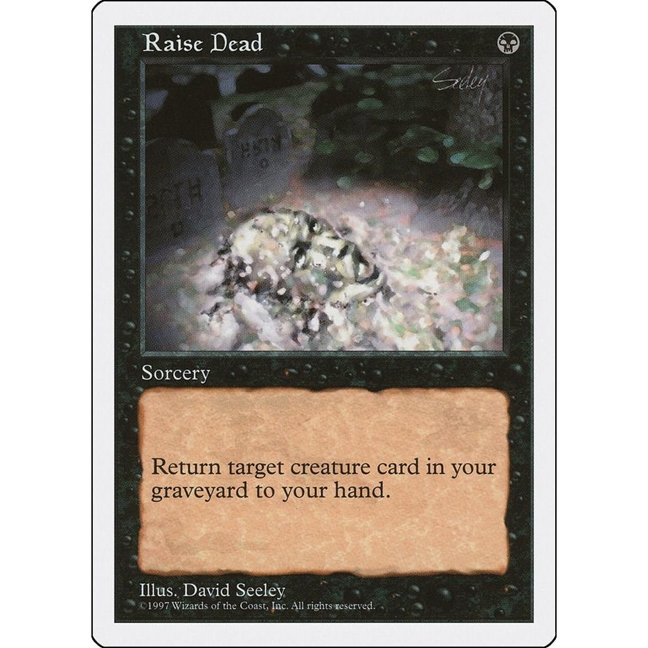 Image for Raise Dead (5ED) - Magic: The Gathering