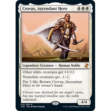 Image for Crovax, Ascendant Hero (15) (TSR) - Magic: The Gathering