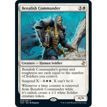 Image for Benalish Commander (8) (TSR) - Magic: The Gathering
