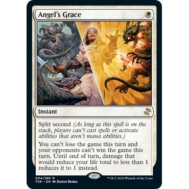 Image for Angel's Grace (4) (TSR) - Magic: The Gathering
