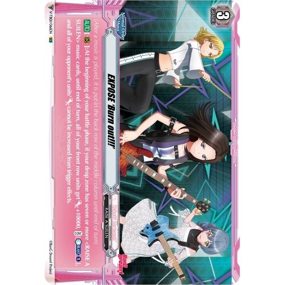 Image for EXPOSE 'Burn out!!!' (V-TB01/066EN) (V-TB01) - Cardfight Vanguard