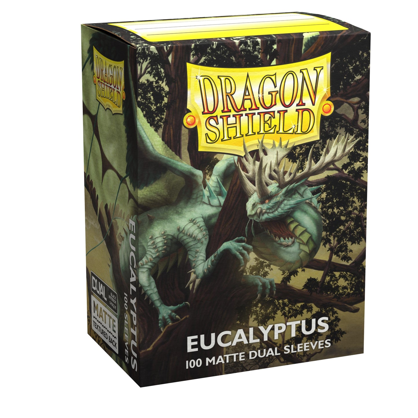 Image for Dragon Shield Dual Matte Standard Sleeves - Eucalyptus (100-Pack) - Card Sleeves