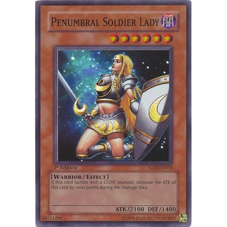 Image for Penumbral Soldier Lady (SOD-EN033) (SOD) - YuGiOh
