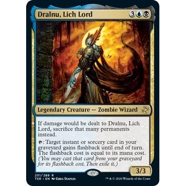 Image for Dralnu, Lich Lord (251) (TSR) - Magic: The Gathering
