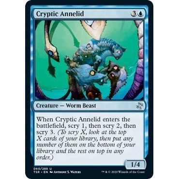 Image for Cryptic Annelid (60) (TSR) - Magic: The Gathering