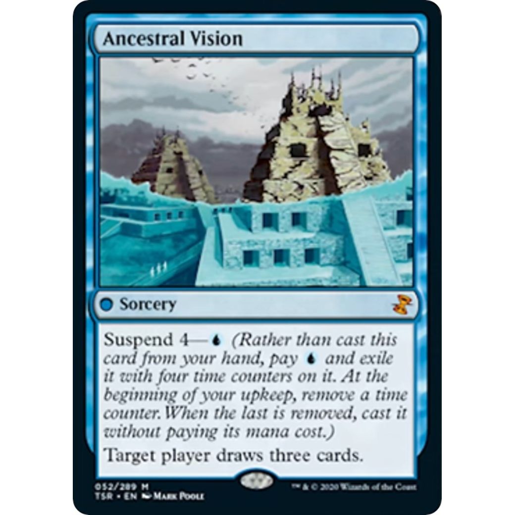 Image for Ancestral Vision (52) (TSR) - Magic: The Gathering