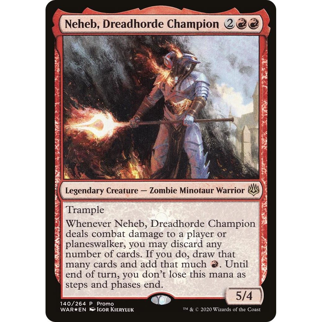 Image for Neheb, Dreadhorde Champion (140) (MEDIA) - Magic: The Gathering