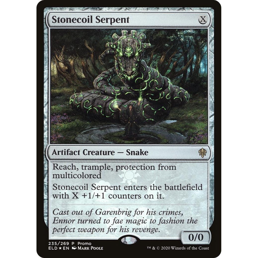 Image for Stonecoil Serpent (235) (MEDIA) - Magic: The Gathering