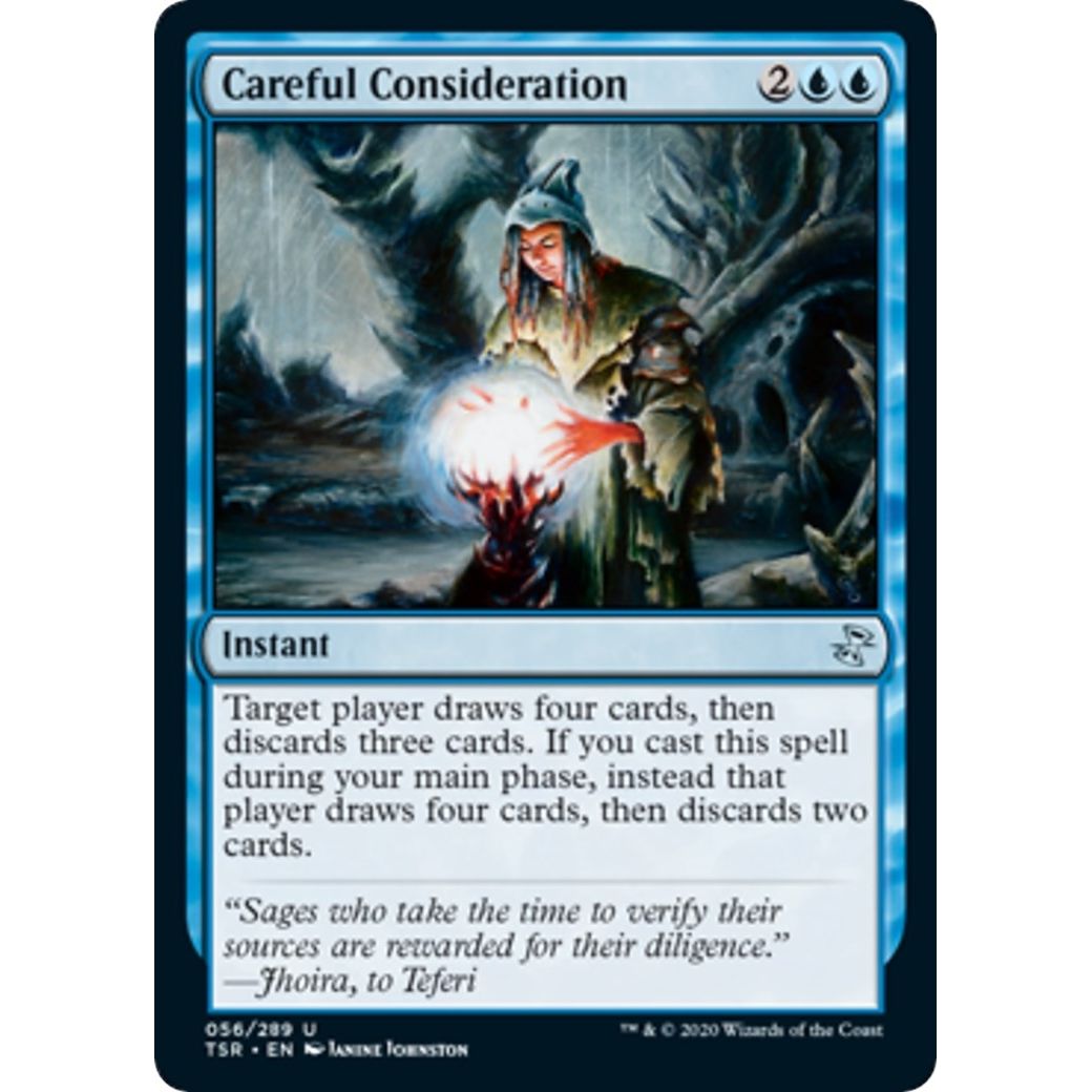 Image for Careful Consideration (56) (TSR) - Magic: The Gathering