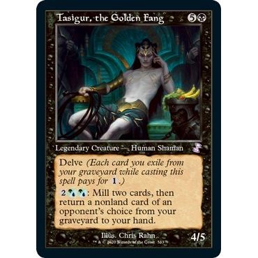 Image for Tasigur, the Golden Fang (333) (TSR) - Magic: The Gathering