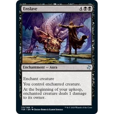 Image for Enslave (113) (TSR) - Magic: The Gathering
