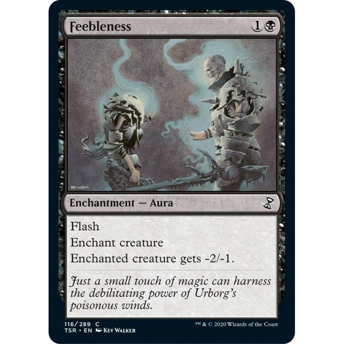 Image for Feebleness (116) (TSR) - Magic: The Gathering