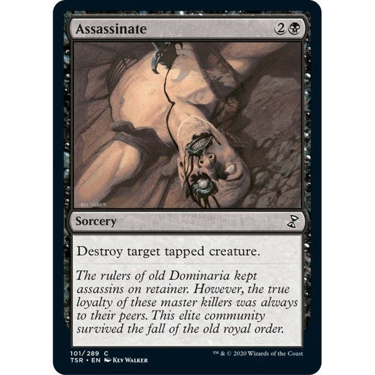 Image for Assassinate (101) (TSR) - Magic: The Gathering