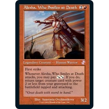 Image for Alesha, Who Smiles at Death (338) (TSR) - Magic: The Gathering