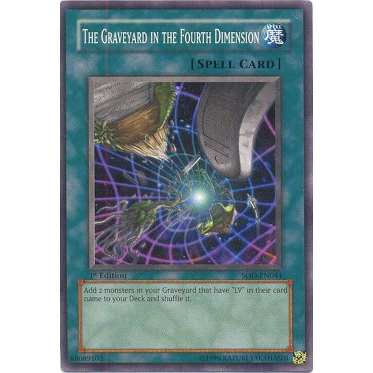 Image for The Graveyard in the Fourth Dimension (SOD-EN044) (SOD) - YuGiOh
