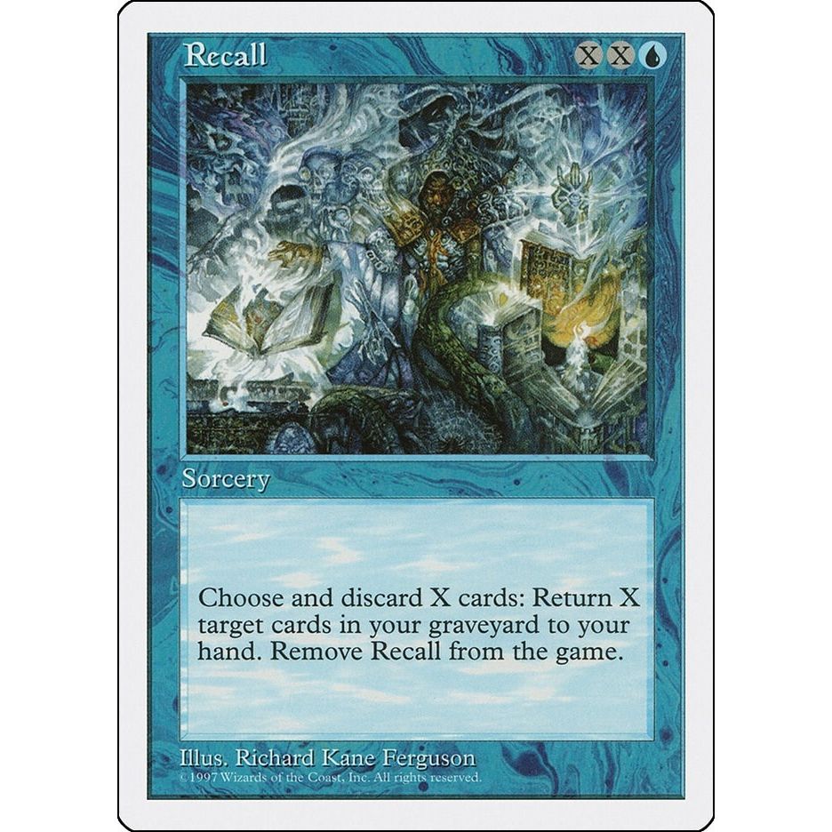 Image for Recall (5ED) - Magic: The Gathering